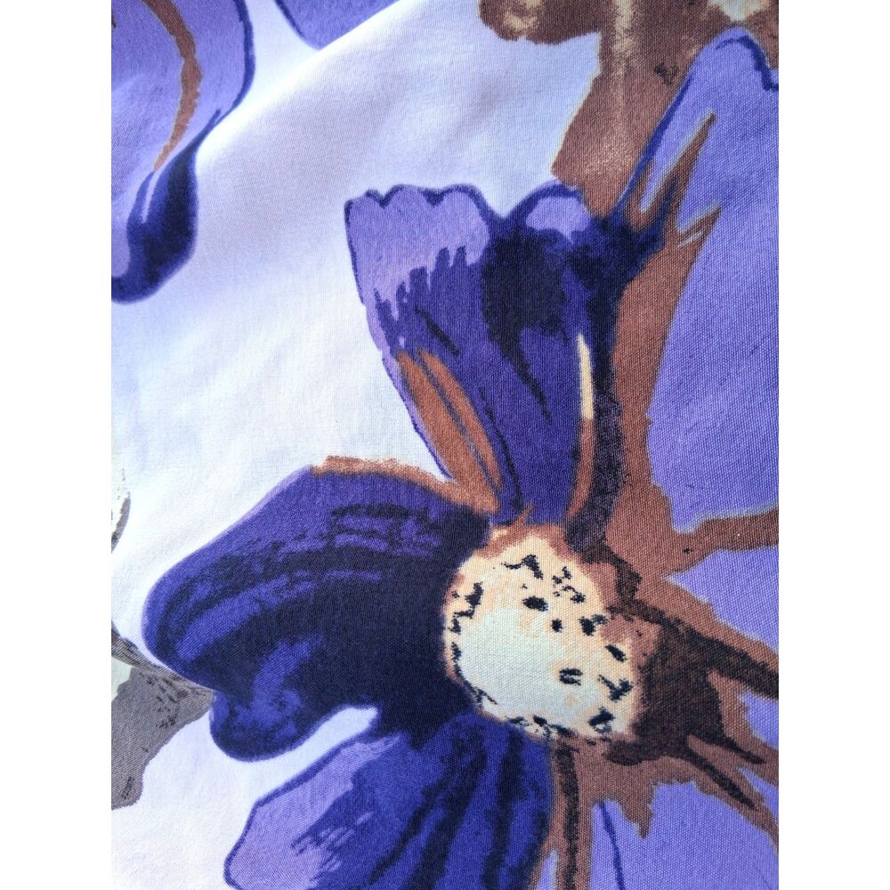 BloomChic Purple Floral Cami Sundress - Plus Size 4X - Smocked Elastic Waist - Picture 4 of 5